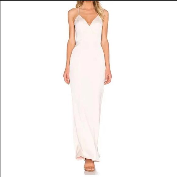Lovers + Friends The Paris Lace Silky Fairy Romantic Ethereal Slip Dress 4 NWT - Picture 2 of 13